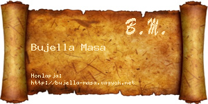 Bujella Masa névjegykártya